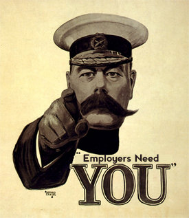 kitchener picture with the message employers need you